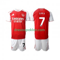 Arsenal Bukayo Saka 7 Dres Domaći 2025-2026 Kratkih Rukava ,Dječji Komplet