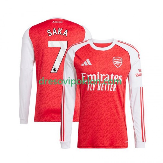 Arsenal Bukayo Saka 7 Dres Domaći 2025-2026 Dugim Rukavima ,Muški