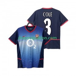 Arsenal COLE 3 Retro Dres Gostujući 2004 2002 Kratkih Rukava ,Muški