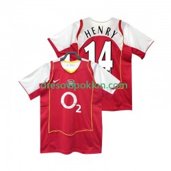 Arsenal Henry 14 2005 Retro Dres Domaći 2004 Kratkih Rukava ,Muški