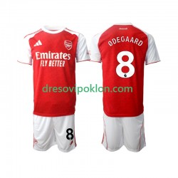 Arsenal Martin Odegaard 8 Dres Domaći 2025-2026 Kratkih Rukava ,Dječji Komplet