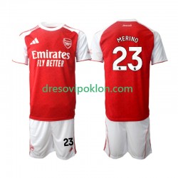 Arsenal Merino 23 Dres Domaći 2025-2026 Kratkih Rukava ,Dječji Komplet