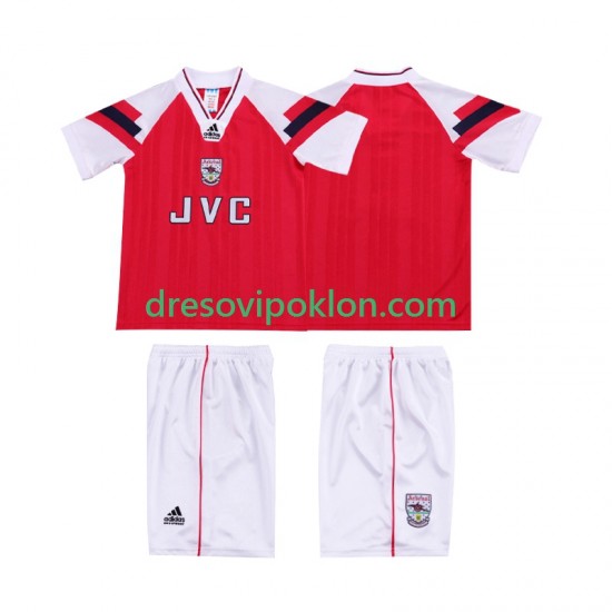 Arsenal 1992 Retro Dres Domaći 1994 Kratkih Rukava ,Dječji Komplet