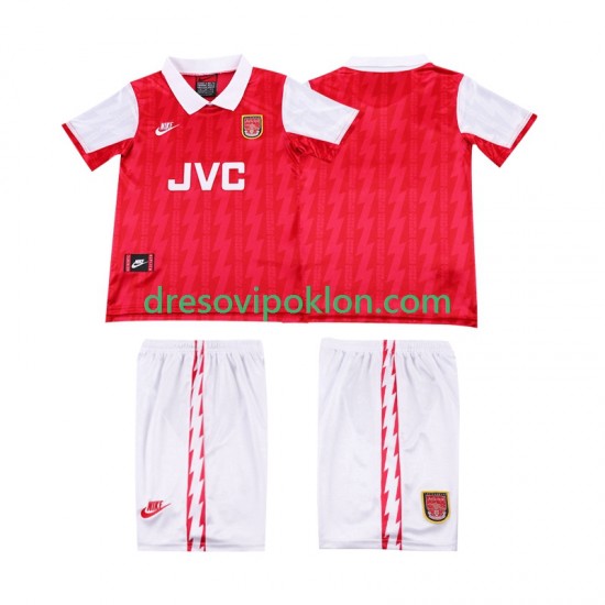 Arsenal 1996 Retro Dres Domaći 1994 Kratkih Rukava ,Dječji Komplet