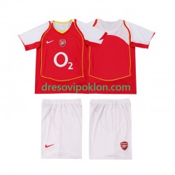 Arsenal 2005 Retro Dres Domaći 2004 Kratkih Rukava ,Dječji Komplet