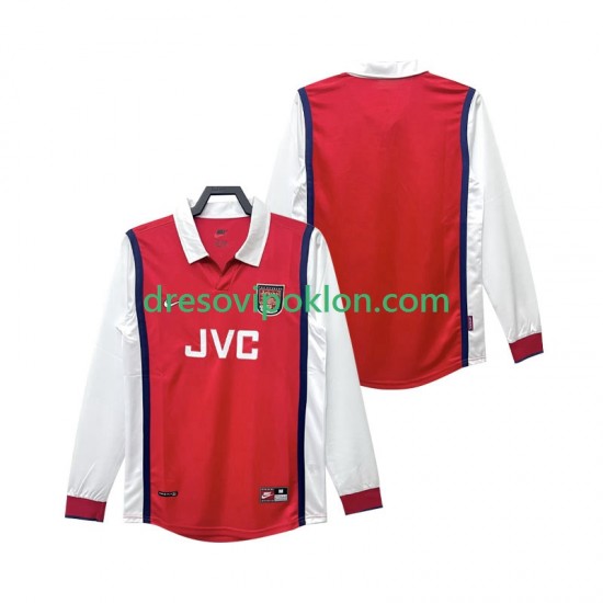 Arsenal Retro Dres Domaći 1998 1999 Dugim Rukavima ,Muški