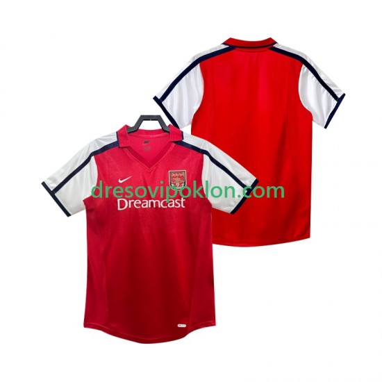 Arsenal 2001 Retro Dres Domaći 2002 Kratkih Rukava ,Muški
