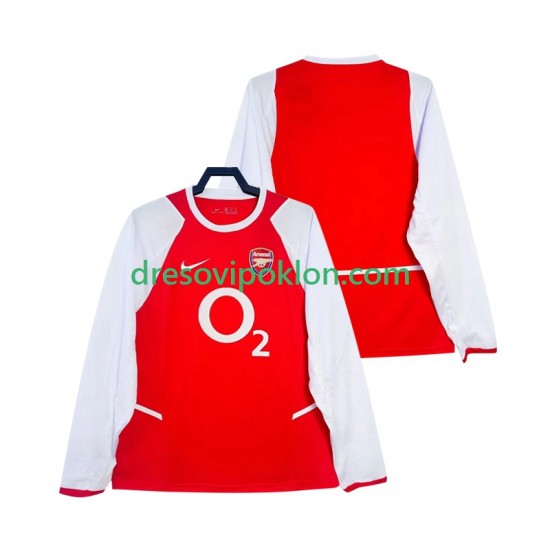 Arsenal 2003 Retro Dres Domaći 2002 Dugim Rukavima ,Muški