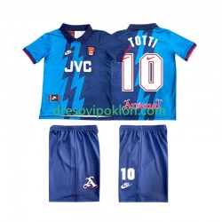 Arsenal TOTTI 10 1995 1996 Retro Dres Gostujući Kratkih Rukava ,Dječji Komplet