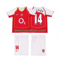 Arsenal Thierry Henry 14 2005 Retro Dres Domaći 2004 Kratkih Rukava ,Dječji Komplet