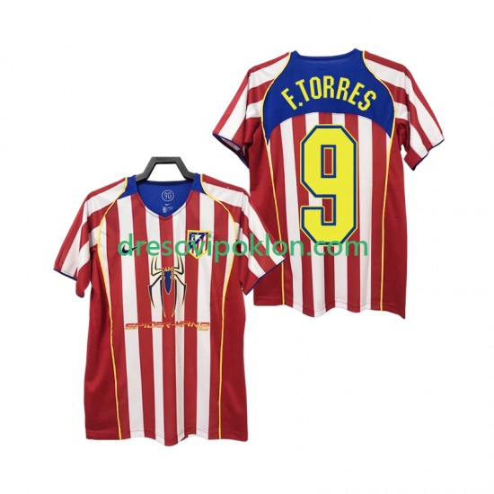 Atlético Madrid F TORRES 9 2005 Retro Dres Domaći 2004 Kratkih Rukava ,Muški