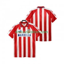 Atlético Madrid 1995 Retro Dres Domaći 1994 Kratkih Rukava ,Muški