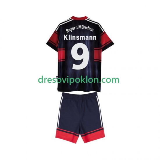 FC Bayern München Klinsmann 9 1997 Retro Dres Domaći 1999 Kratkih Rukava ,Dječji Komplet