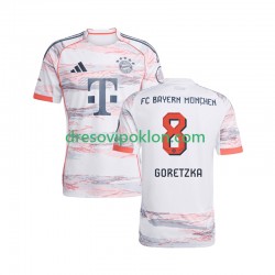 FC Bayern München Leon Goretzka 8 Dres Gostujući 2025-2026 Kratkih Rukava ,Muški