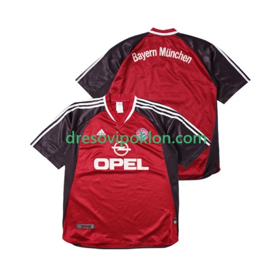 FC Bayern München 2001 Retro Dres Domaći 2002 Kratkih Rukava ,Muški