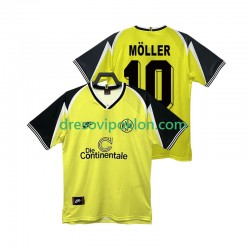 Borussia Dortmund Moller 10 1995 1996 Retro Dres Domaći Kratkih Rukava ,Muški