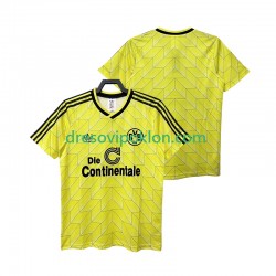 Borussia Dortmund 1988 1989 Retro Dres Domaći Kratkih Rukava ,Muški