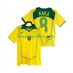 Brazil KAKA 8 Retro Dres Domaći 2004 Kratkih Rukava ,Muški