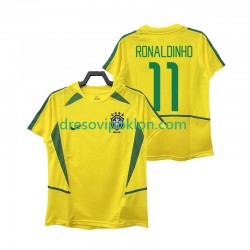 Brazil RONALDINHO 11 Retro Dres Domaći 2002 Kratkih Rukava ,Muški