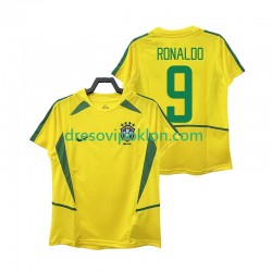 Brazil Ronaldo 9 Retro Dres Domaći 2002 Kratkih Rukava ,Muški