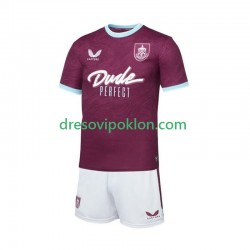 Burnley Dres Domaći 2025-2026 Kratkih Rukava ,Dječji Komplet