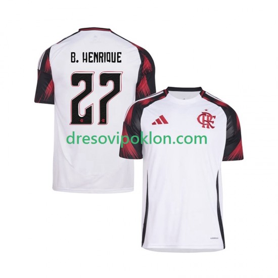 CR Flamengo Bruno Henrique 27 Dres Gostujući 2025-2026 Kratkih Rukava ,Muški