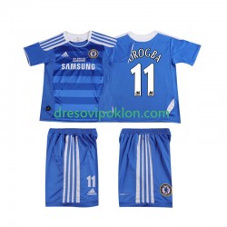 Chelsea DROGBA 11 2012 Retro Dres Domaći 2011 Kratkih Rukava ,Dječji Komplet