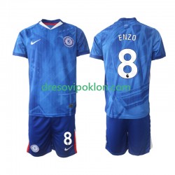 Chelsea Enzo Fernandez 8 Dres Domaći 2025-2026 Kratkih Rukava ,Dječji Komplet