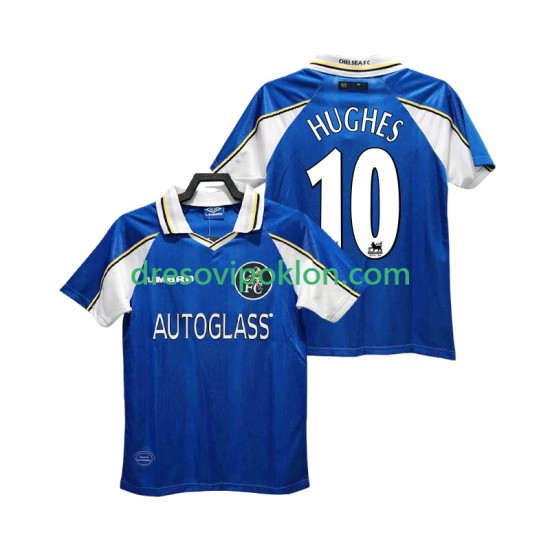 Chelsea HUGHES 10 1997 Retro Dres Domaći 1999 Kratkih Rukava ,Muški