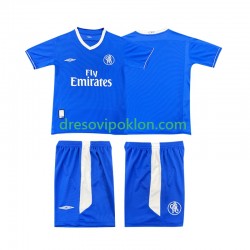 Chelsea 2003 2005 Retro Dres Domaći Kratkih Rukava ,Dječji Komplet