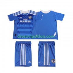 Chelsea 2012 Retro Dres Domaći 2011 Kratkih Rukava ,Dječji Komplet
