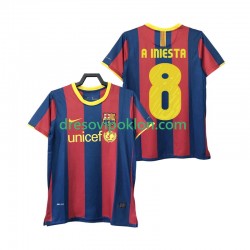 FC Barcelona A INIESTA 8 Retro Dres Domaći 2011 2010 Kratkih Rukava ,Muški
