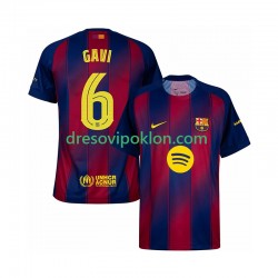 FC Barcelona Gavi 6 Champions League Dres Domaći 2025-2026 Kratkih Rukava ,Muški