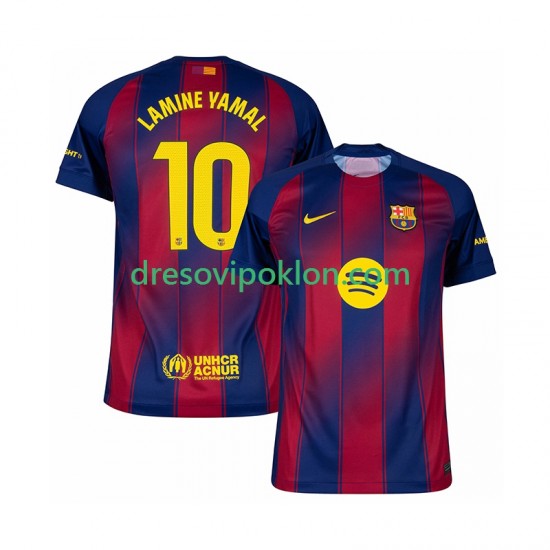 FC Barcelona Lamine Yamal 10 Dres Domaći 2025-2026 Kratkih Rukava ,Muški