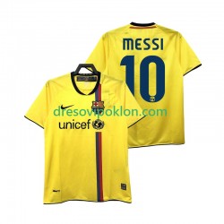 FC Barcelona Lionel Messi 10 2009 Retro Dres Gostujući 2008 Kratkih Rukava ,Muški