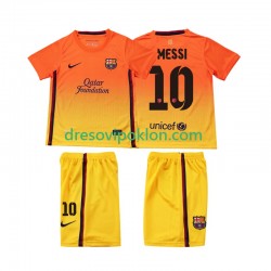 FC Barcelona Lionel Messi 10 2012 2013 Retro Dres Gostujući Kratkih Rukava ,Dječji Komplet