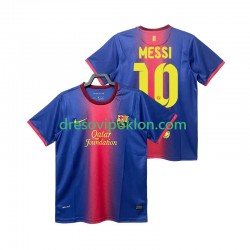 FC Barcelona Lionel Messi 10 2012 2013 Retro Dres Domaći Kratkih Rukava ,Muški