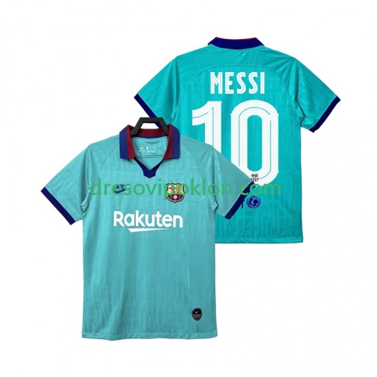 FC Barcelona Lionel Messi 10 2019 2020 Retro Dres Treći Kratkih Rukava ,Muški