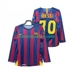 FC Barcelona Lionel Messi 30 Champions League 2005 Retro Dres Domaći 2006 Dugim Rukavima ,Muški