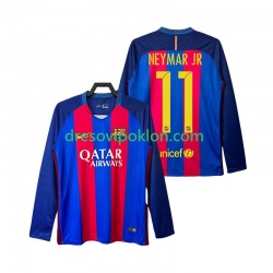 FC Barcelona Neymar JR 11 2016 2017 Retro Dres Domaći Dugim Rukavima ,Muški