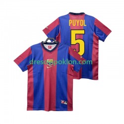FC Barcelona PUYOL 5 Retro Dres Domaći 1998 1999 Kratkih Rukava ,Muški