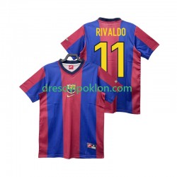 FC Barcelona RIVALDO 11 Retro Dres Domaći 1998 1999 Kratkih Rukava ,Muški
