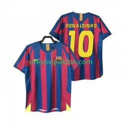 FC Barcelona RONALDINHO 10 2005 Retro Dres Domaći 2006 Kratkih Rukava ,Muški