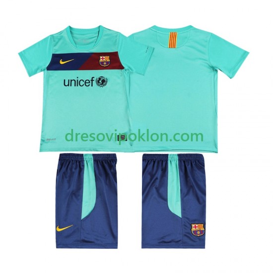 FC Barcelona Retro Dres Gostujući 2011 2010 Kratkih Rukava ,Dječji Komplet