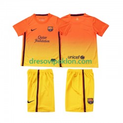 FC Barcelona 2012 2013 Retro Dres Gostujući Kratkih Rukava ,Dječji Komplet