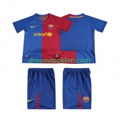 FC Barcelona 2009 Retro Dres Domaći 2008 Kratkih Rukava ,Dječji Komplet