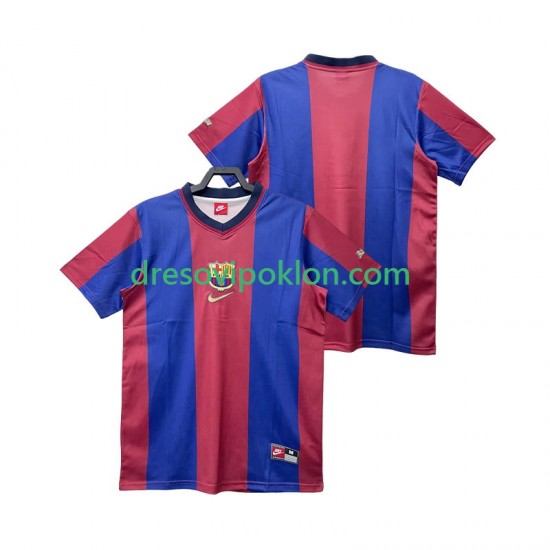 FC Barcelona Retro Dres Domaći 1998 1999 Kratkih Rukava ,Muški
