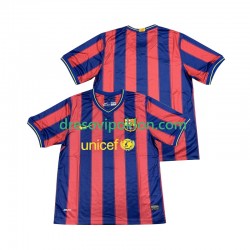 FC Barcelona 2009 Retro Dres Domaći 2010 Kratkih Rukava ,Muški
