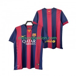FC Barcelona 2014 2015 Retro Dres Domaći Kratkih Rukava ,Muški