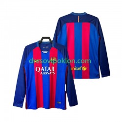 FC Barcelona 2016 2017 Retro Dres Domaći Dugim Rukavima ,Muški